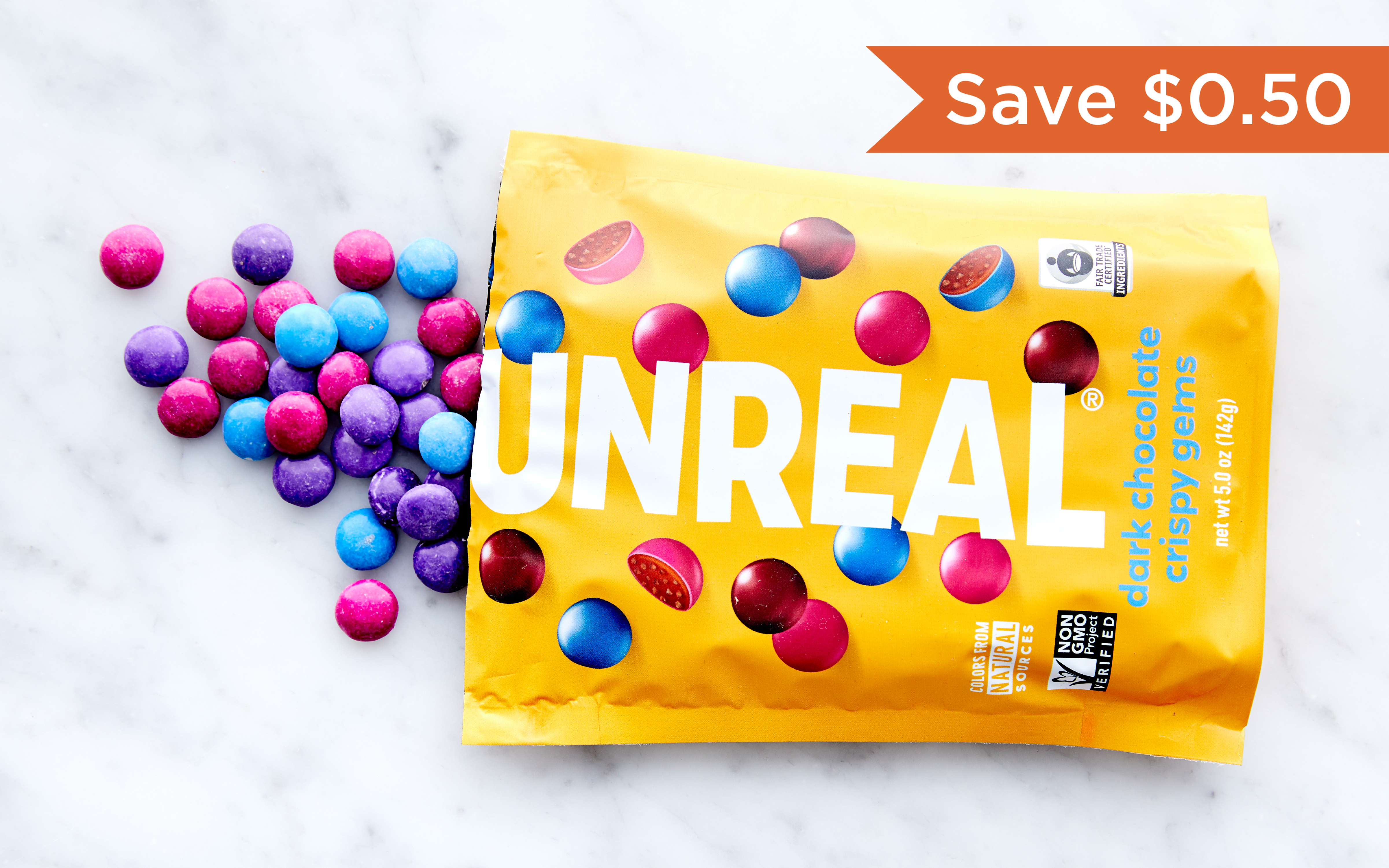 Dark Chocolate Crispy Gems Unreal Good Eggs