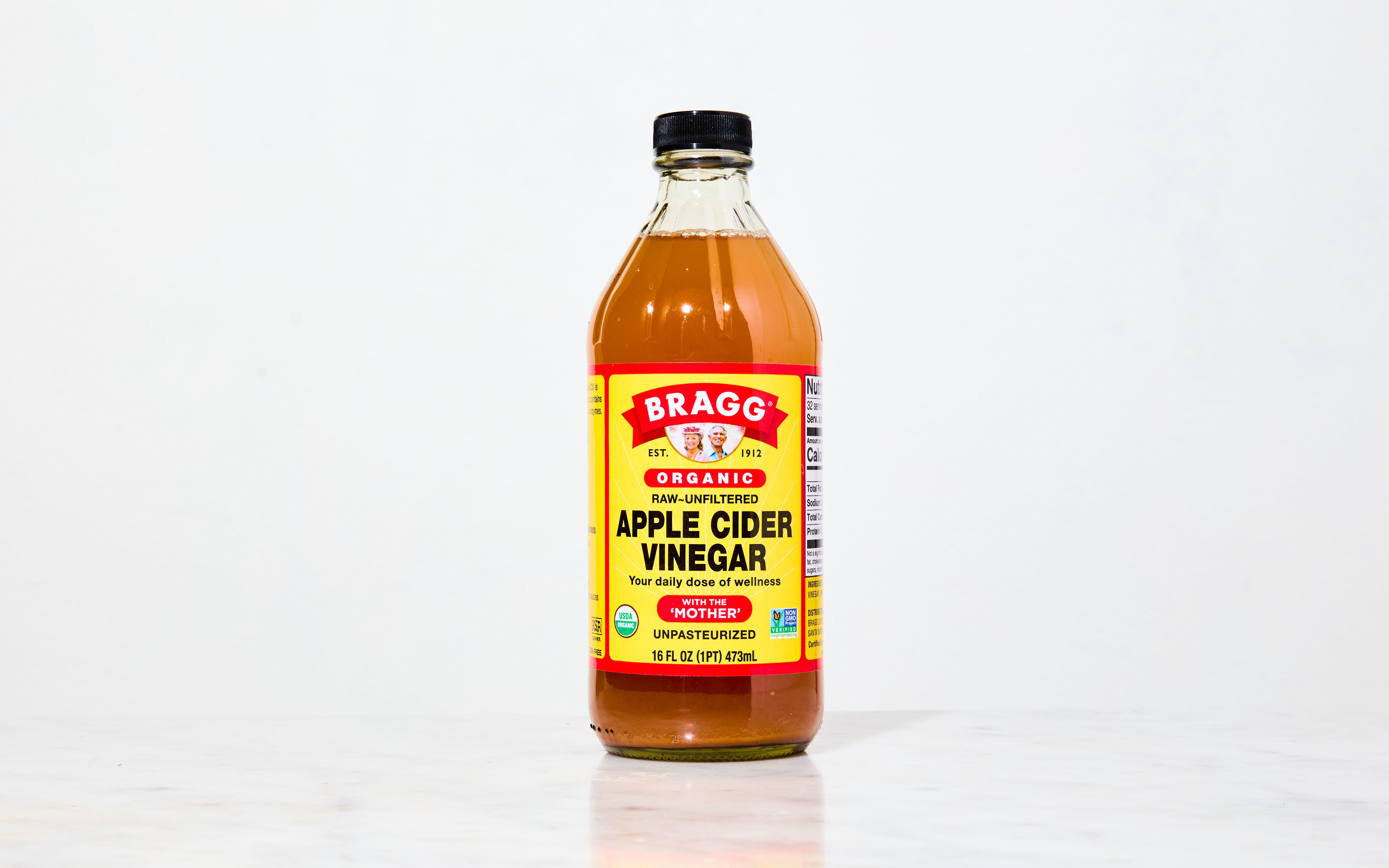 Unfiltered Apple Cider Vinegar 16 fl oz Bragg Living Foods Good