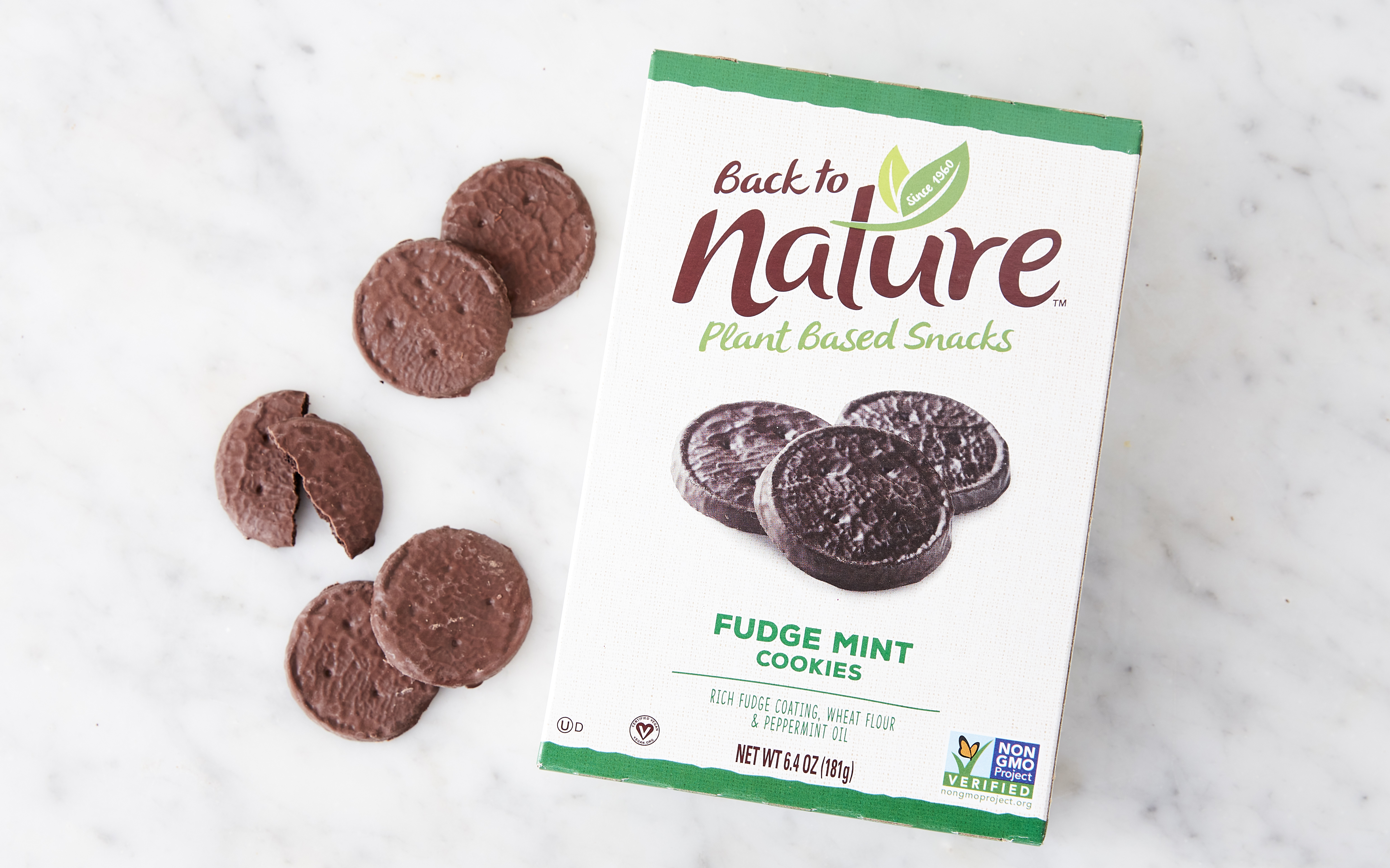 Fudge Mint Cookies 6.4 oz Back to Nature Good Eggs