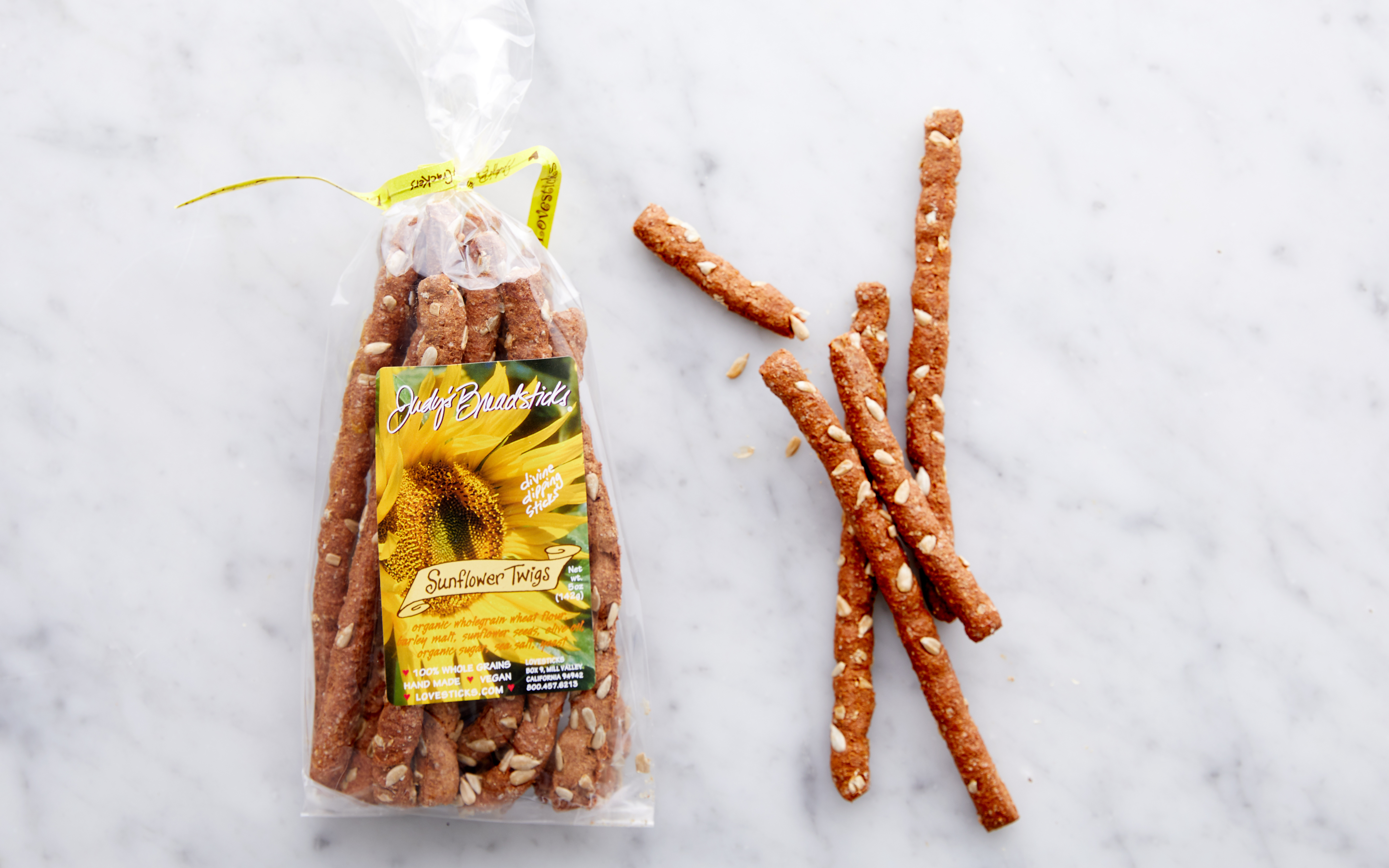 Crisp Sunflower Breadsticks 5 oz Judy's Breadsticks Good Eggs