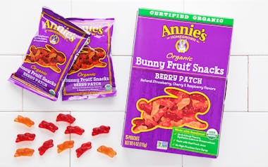 Organic Berry Patch Bunny Fruit Snacks (Vegan)