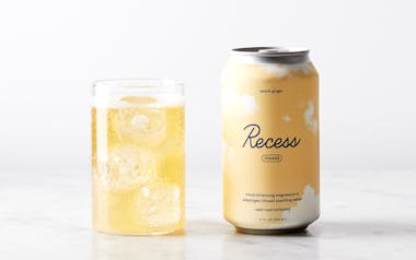 Peach Ginger Adaptogenic Sparkling Water