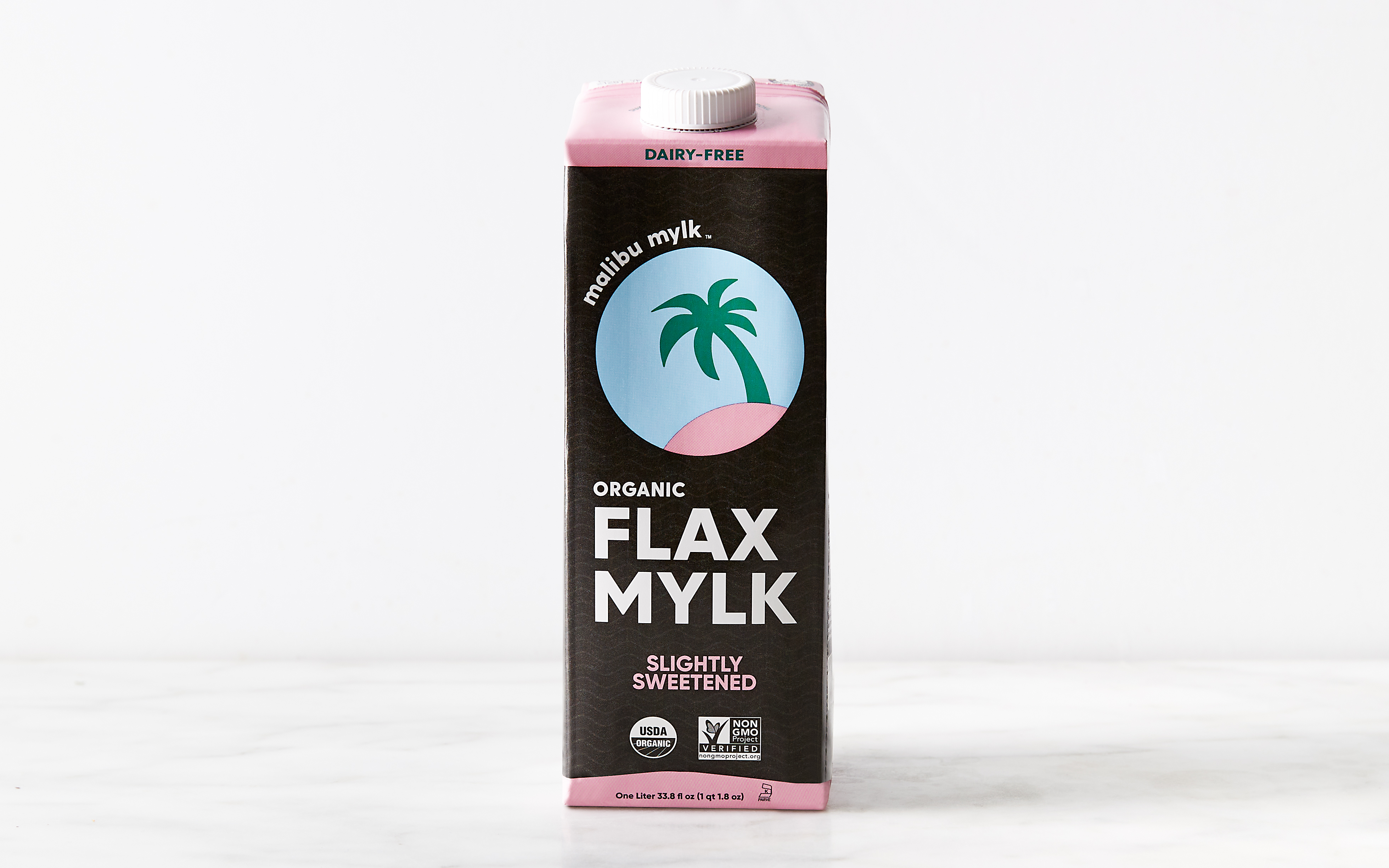 Organic Slightly Sweetened Flax Mylk 33.8 fl oz Malibu Mylk Good Eggs