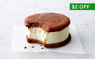 Organic Gluten-Free & Vegan Mint Chip Ice Cream Sandwich