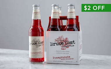 Pomegranate Hibiscus Ginger Ale