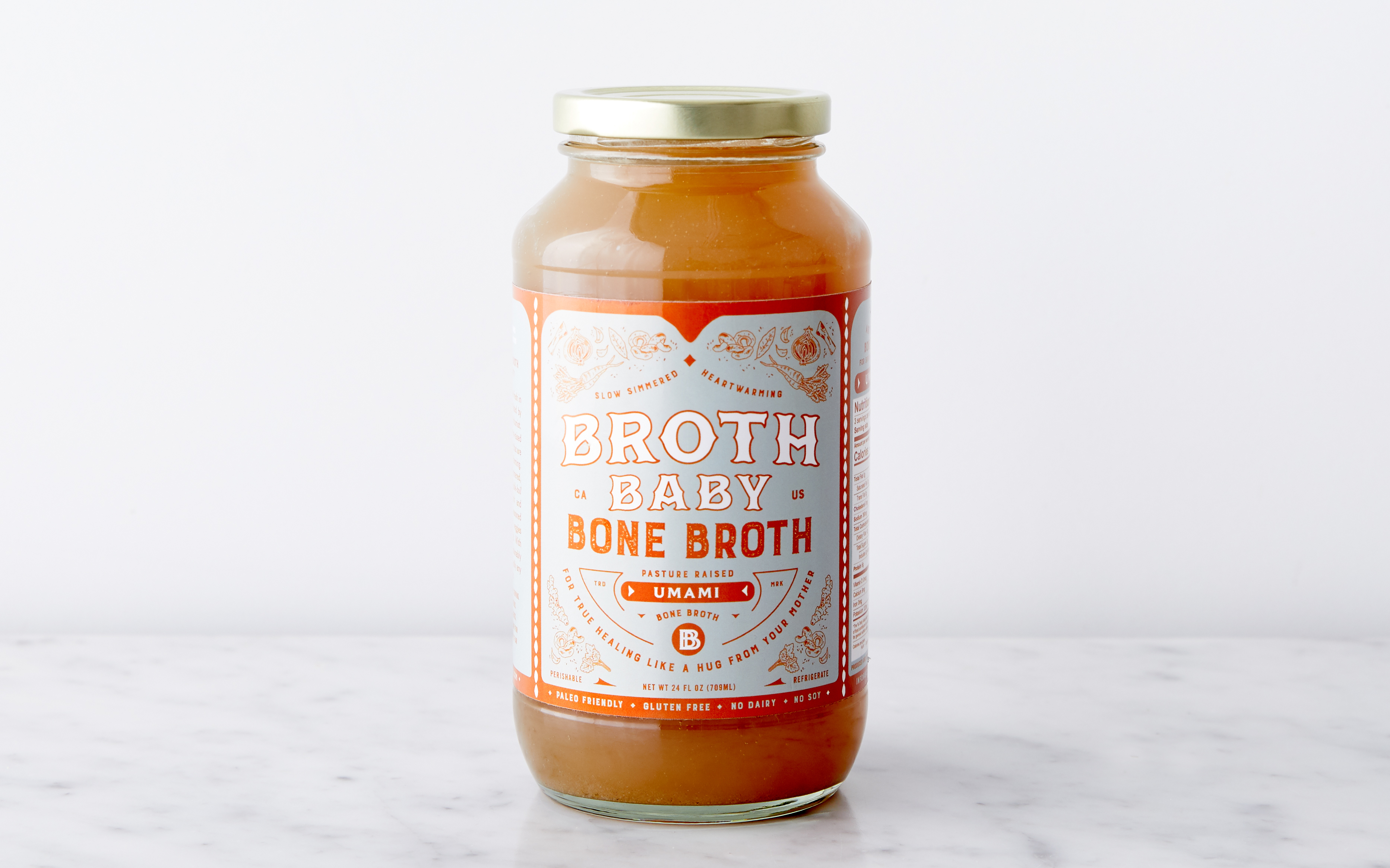 Umami Beef Bone Broth 24 fl oz Broth Baby Good Eggs