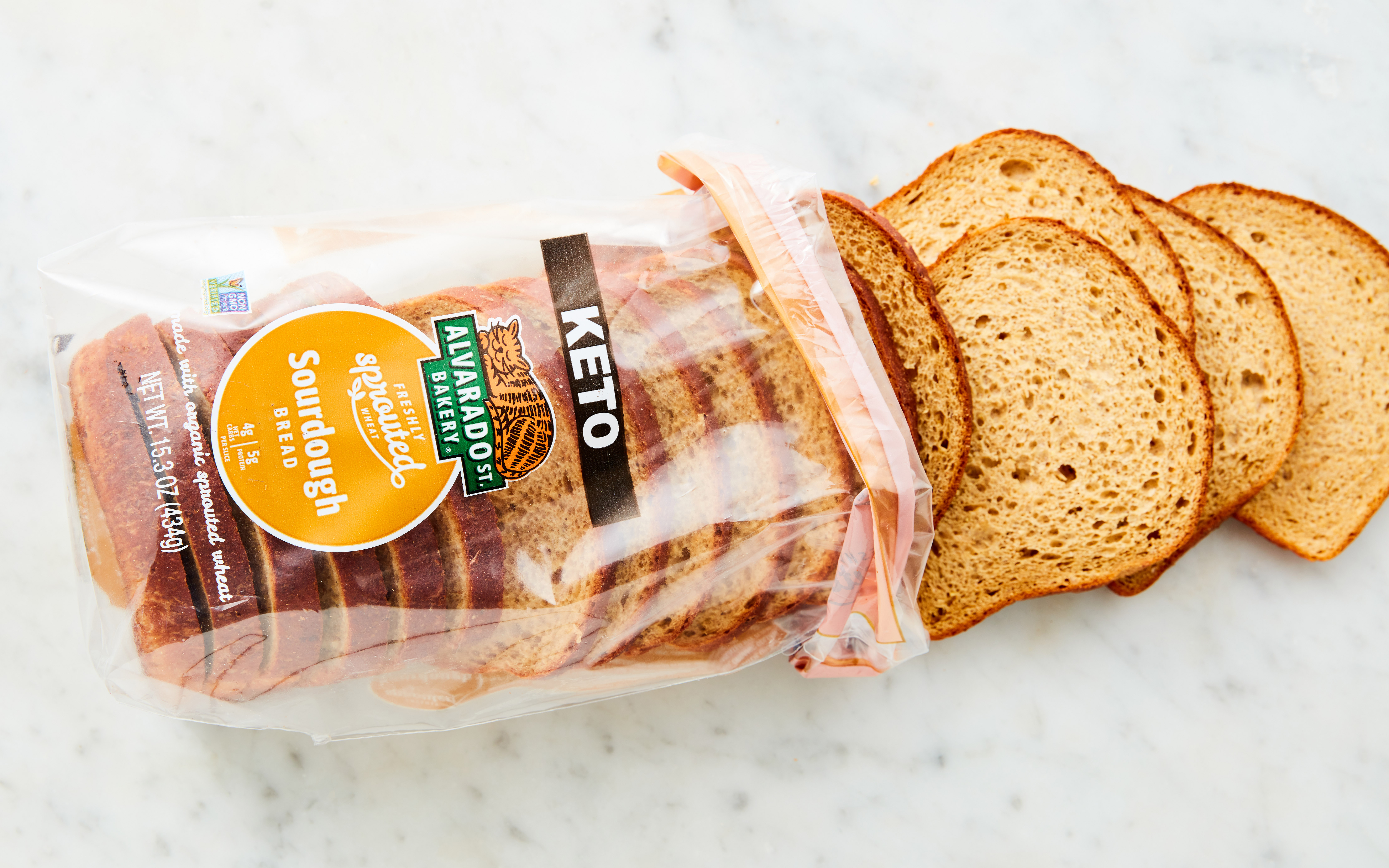 Sprouted Wheat KETO Sourdough Bread 15.3 oz Alvarado Street Bakery