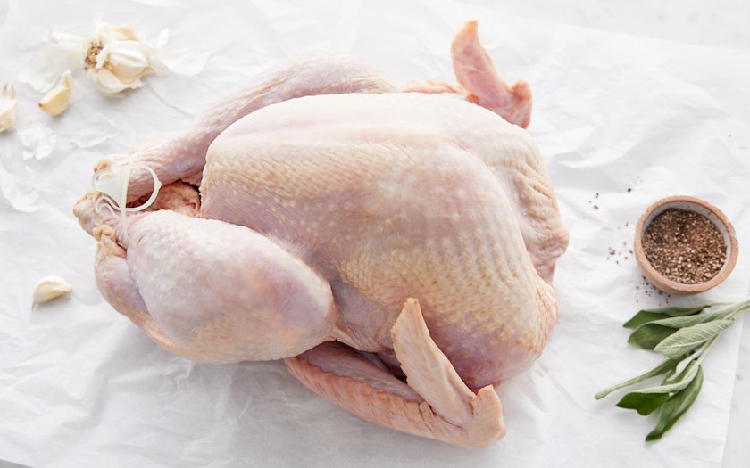 Free Range Whole Turkey (16-18 lb,Frozen), 1 count