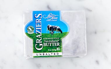 Graziers Unsalted Grass-Fed Butter