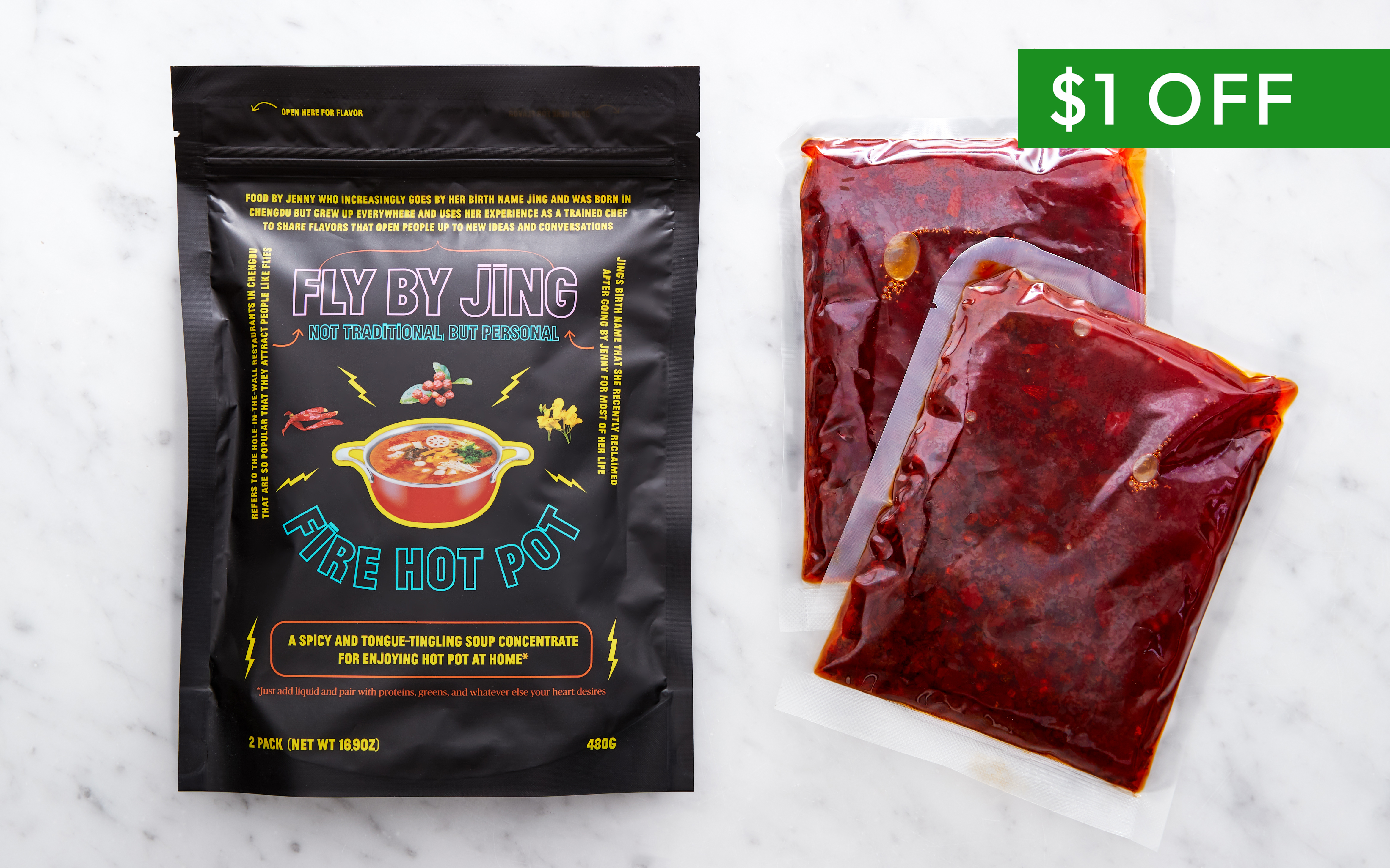 Hot Pot Base 2 count Fly By Jing Good Eggs