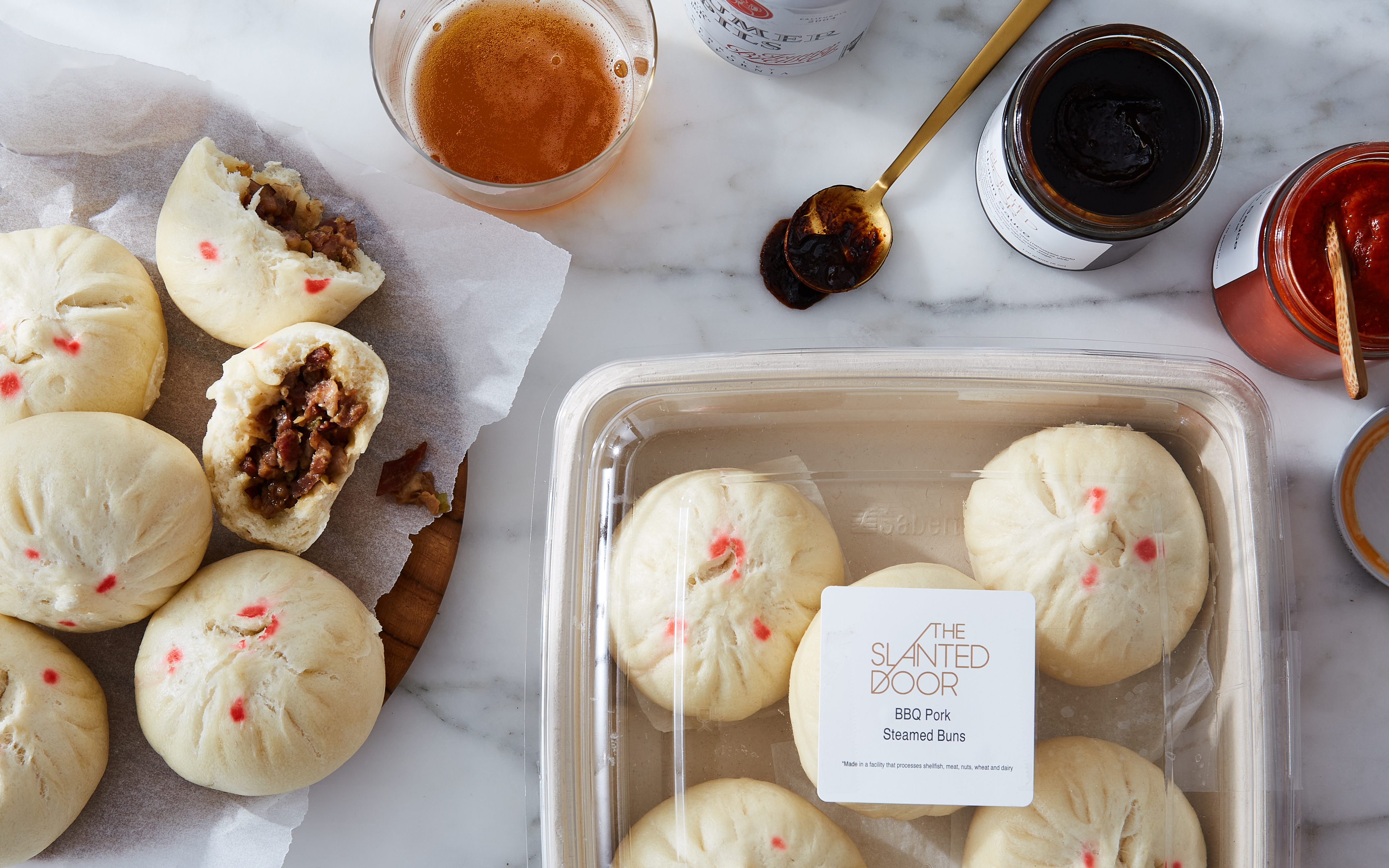 Steamed BBQ Pork Buns 5 count The Slanted Door Good Eggs