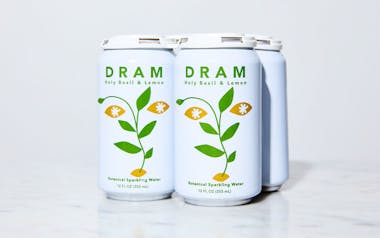 Holy Basil & Lemon Adaptogenic Sparkling Water 4-Pack
