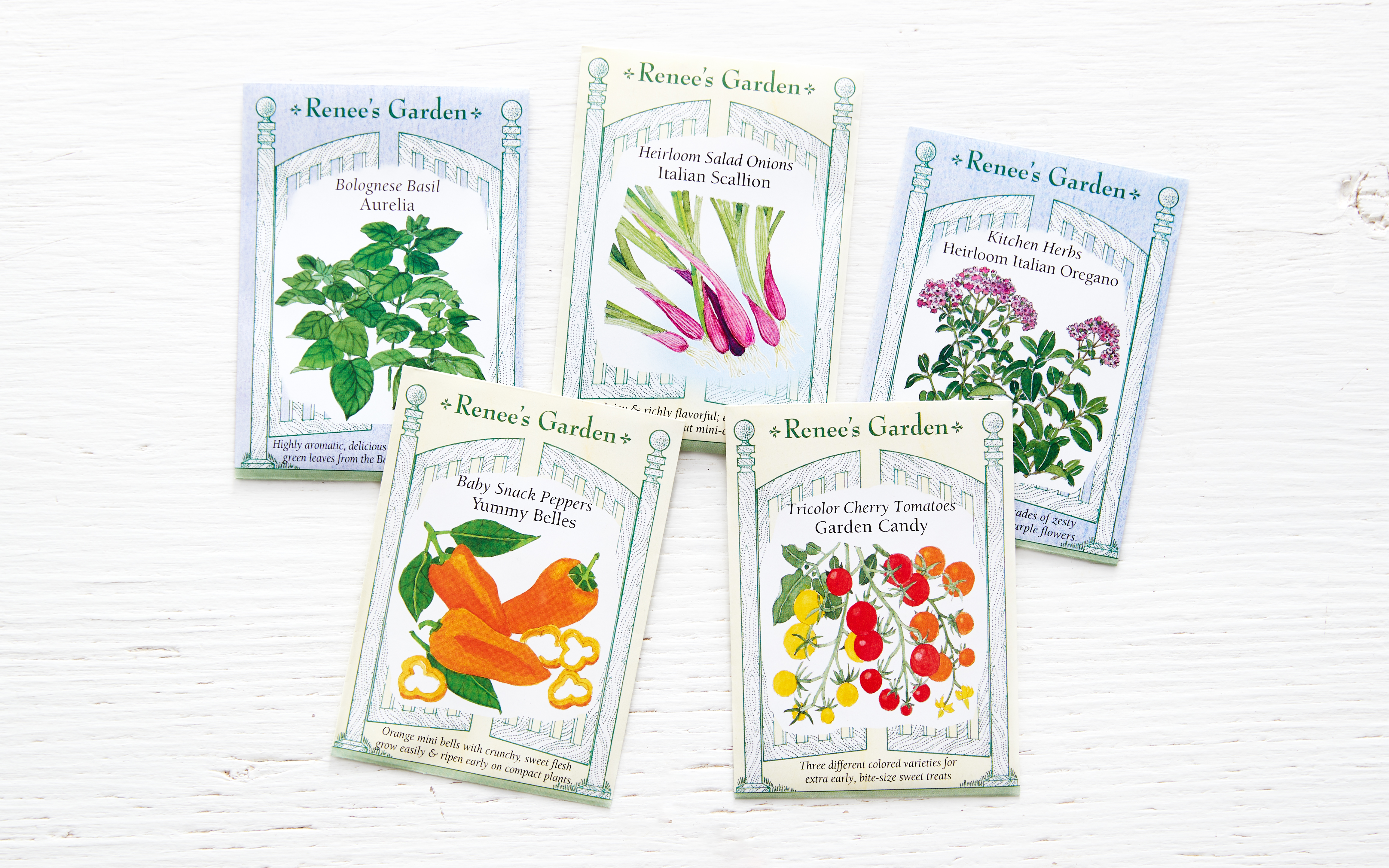 Pizza Party Seeds Collection Renee's Garden Seeds Good Eggs