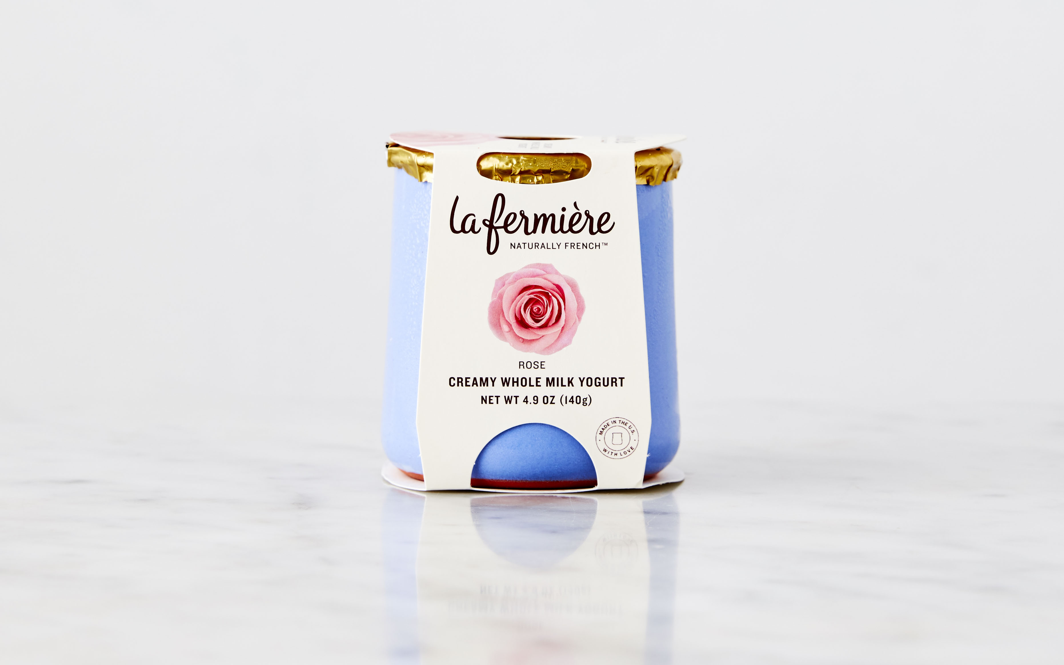 Rose French Yogurt 4.9 oz La Fermiere Good Eggs