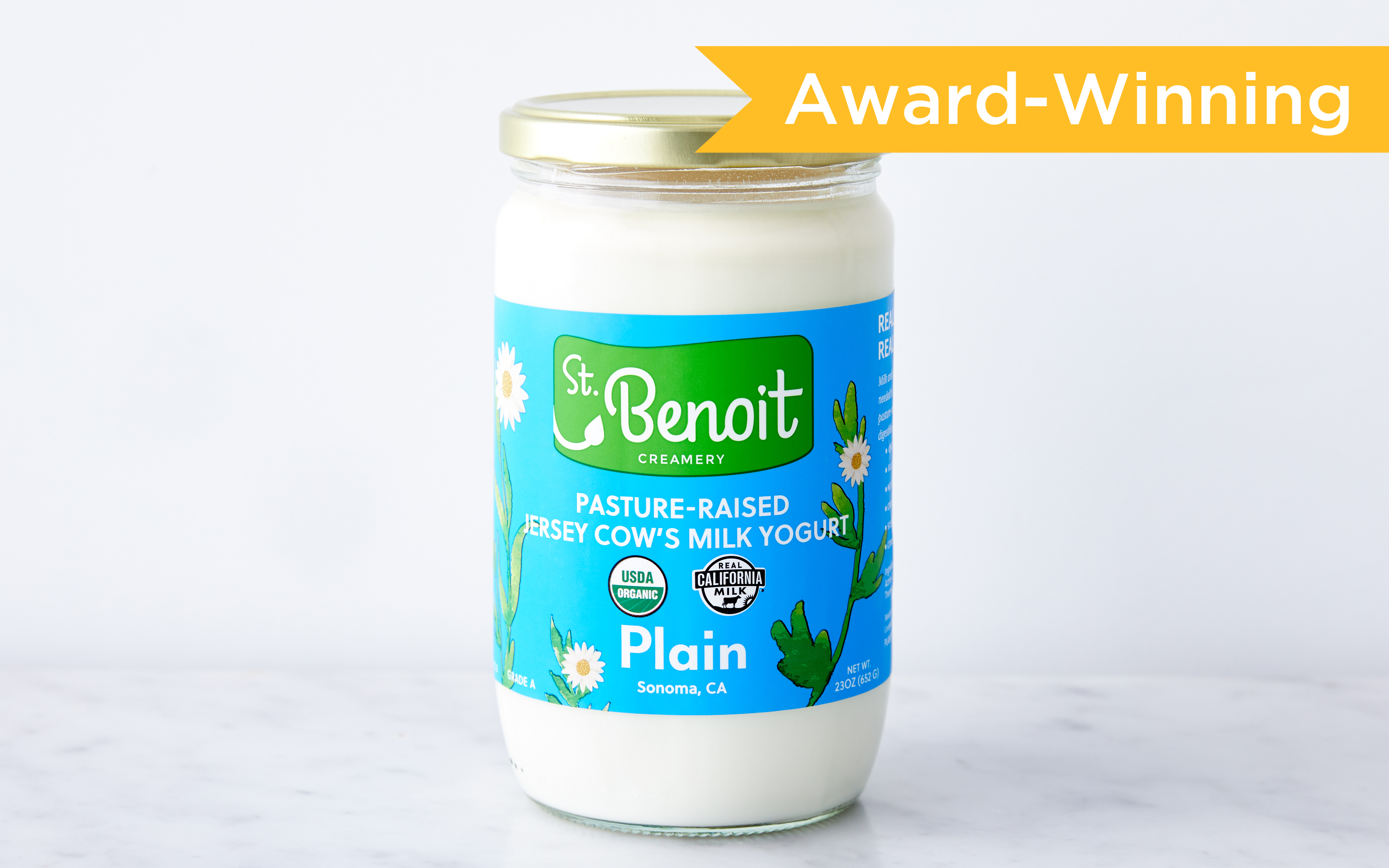 Organic Pasture Raised Plain Yogurt St Benoit Creamery Sf Bay Good Eggs