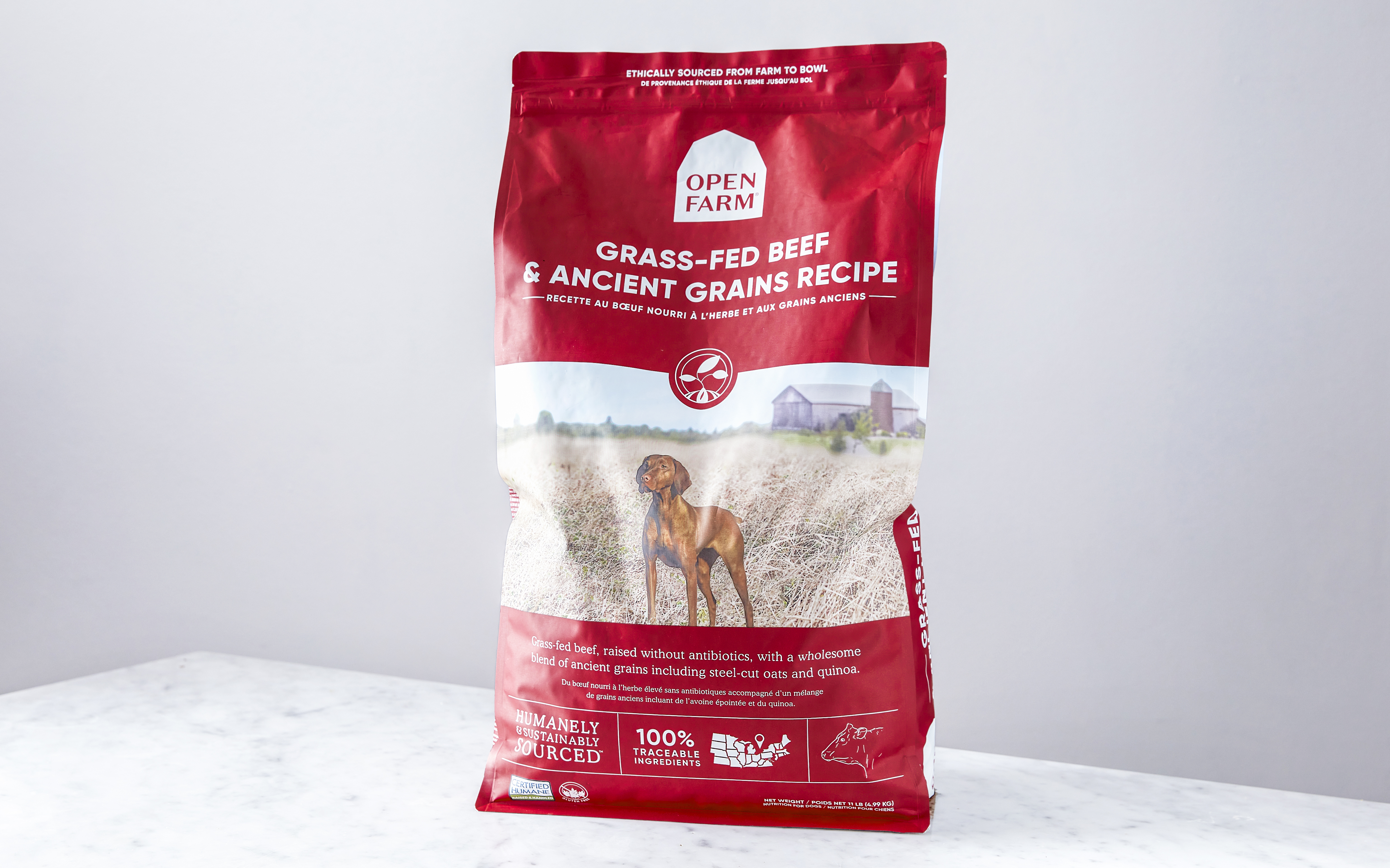 Grass Fed Beef Ancient Grains Recipe Dry Dog Food Open Farm