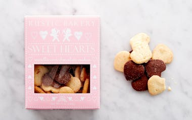 Vanilla & Chocolate Valentine's Day Cookies