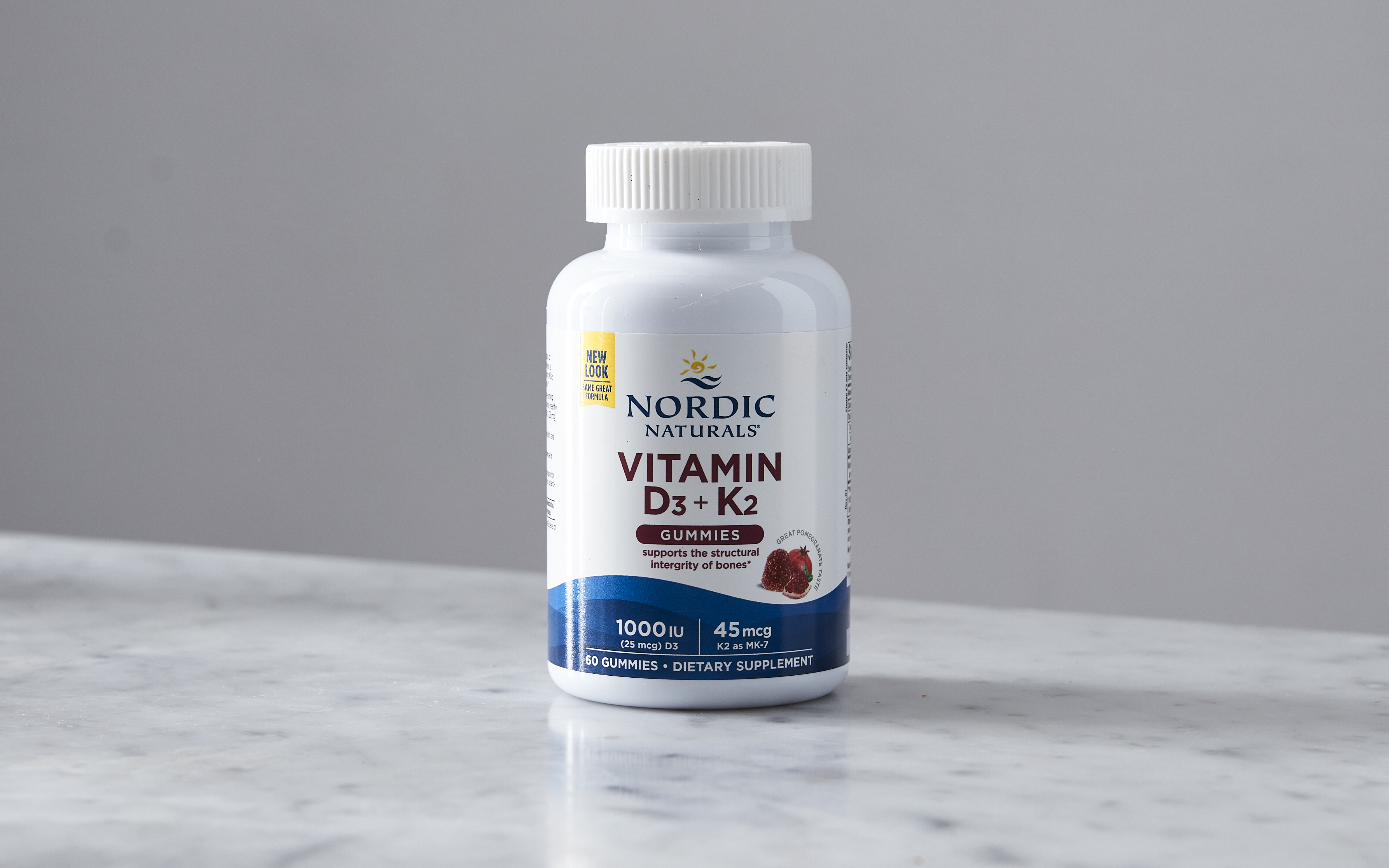 Vitamin D3 & K2 Gummies 60 count Nordic Naturals Inc. Good Eggs