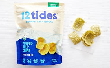 Organic Puffed Kelp Chips Sea Salt