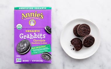 Organic Grabbits Chocolate Sandwich Cookies
