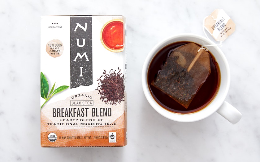 Organic Breakfast Blend Tea Bags | Numi Organic | Good Eggs