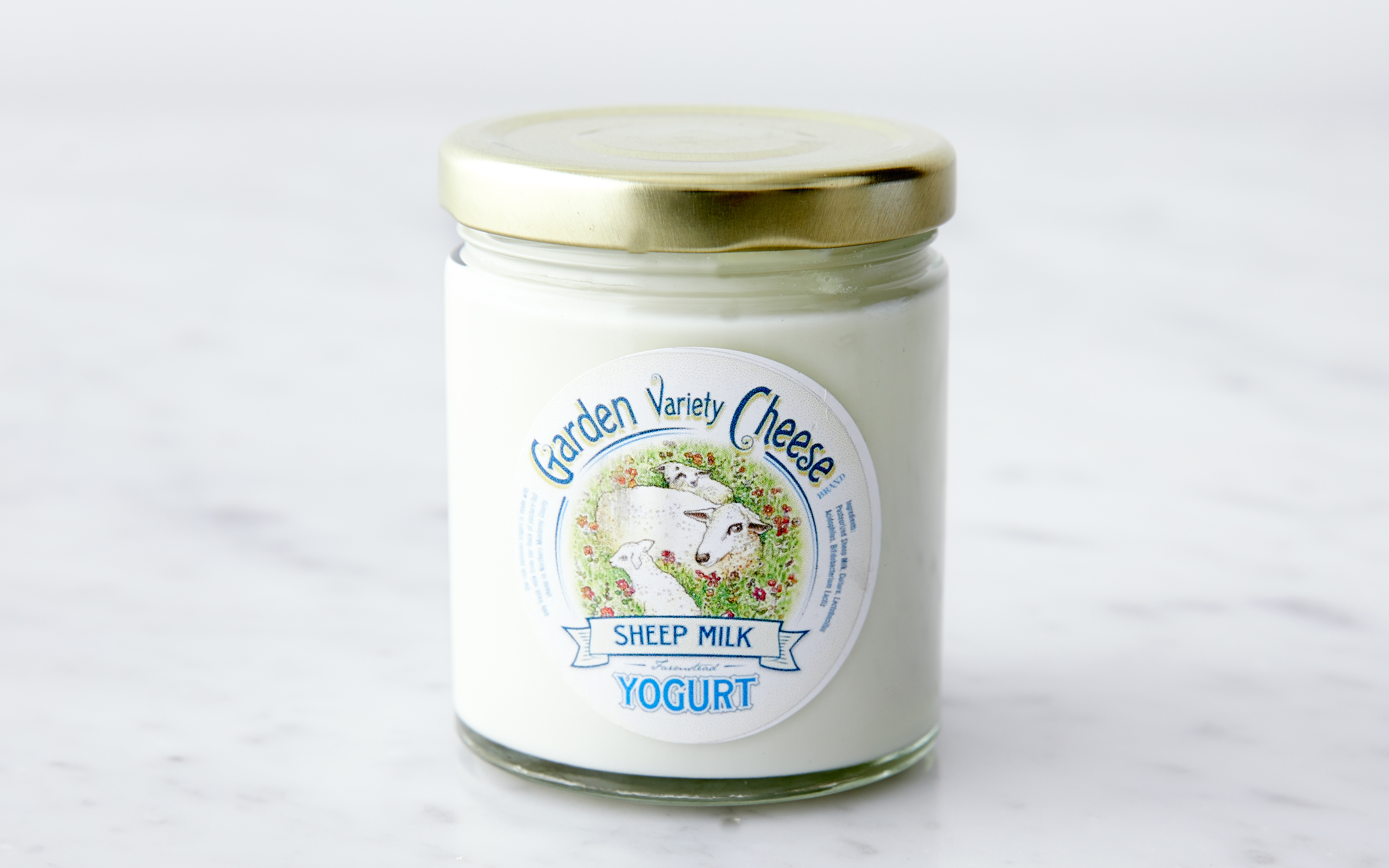 Sheep's Milk Yogurt Jar 6 oz Garden Variety Cheese Good Eggs