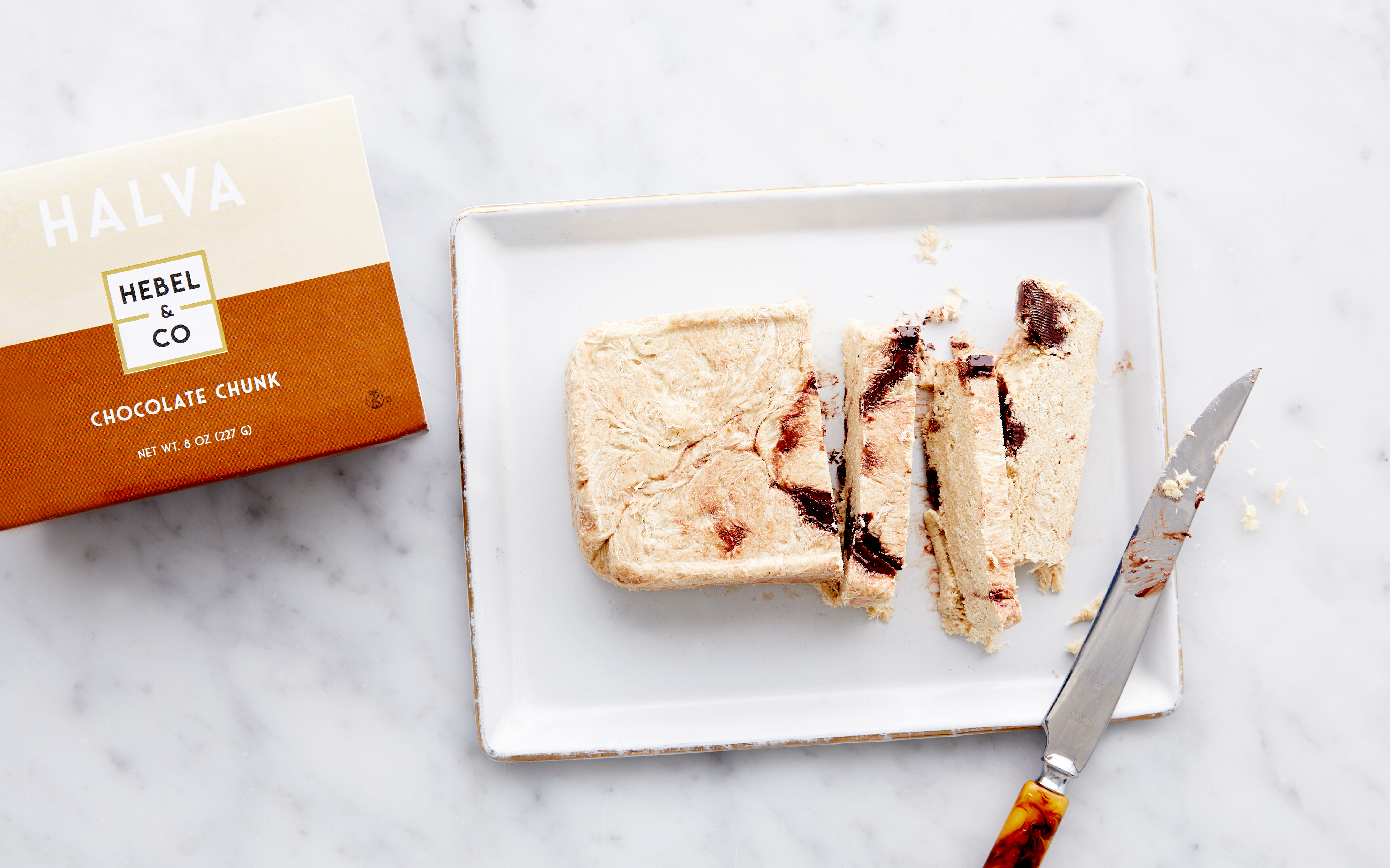 Chocolate Chunk Halva 8 oz Hebel & Co Good Eggs