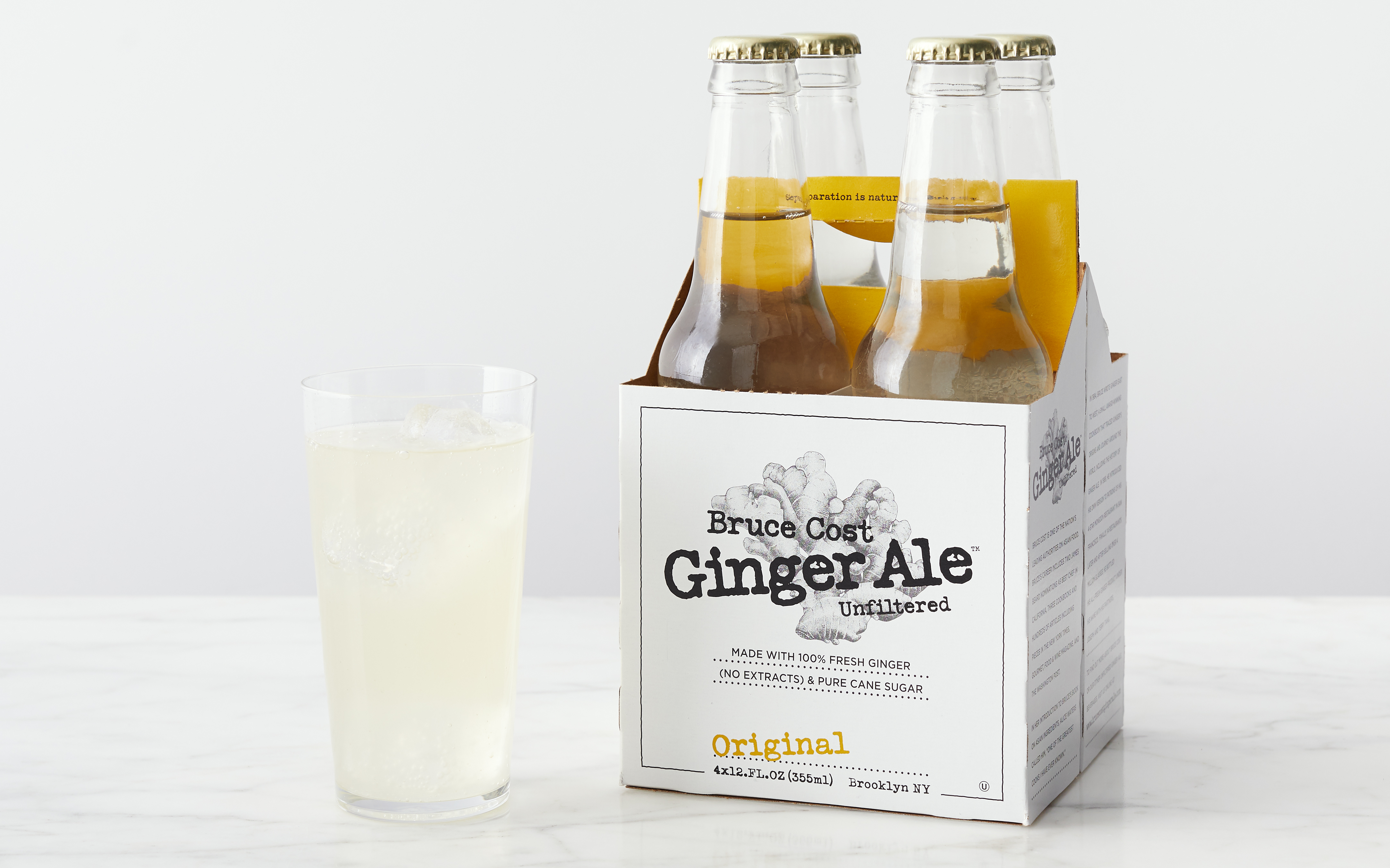 Original Ginger Ale 4 count Bruce Cost Good Eggs