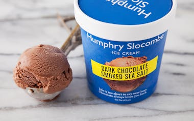 Dark Chocolate Smoked Sea Salt Ice Cream