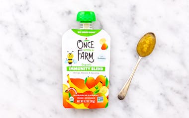 Organic Mango, Banana & Spirulina Immunity Blend Baby Food (6+ mos)