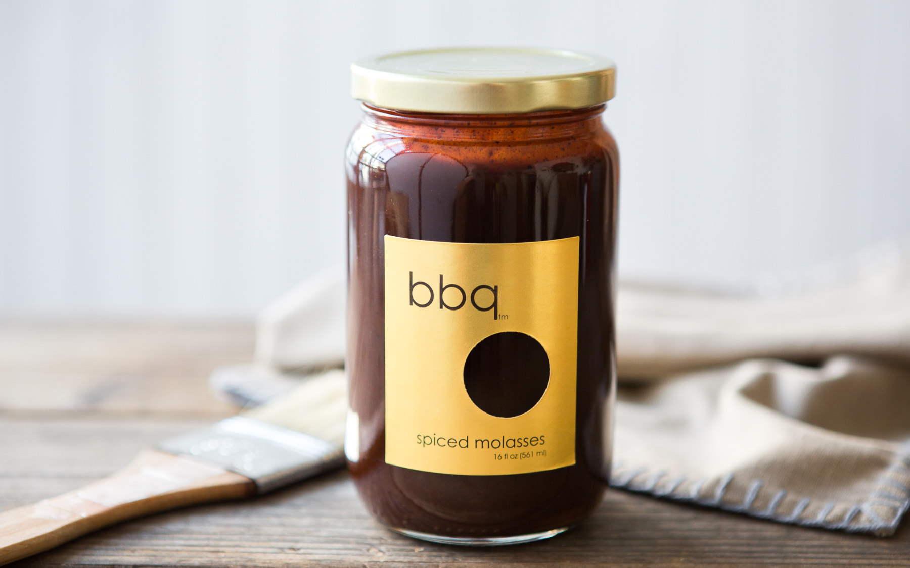 Spiced Molasses BBQ Sauce 16 fl oz welovejam Good Eggs