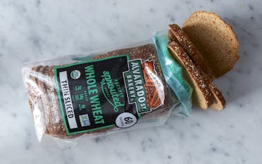 Thin Sprouted Whole Wheat Bread