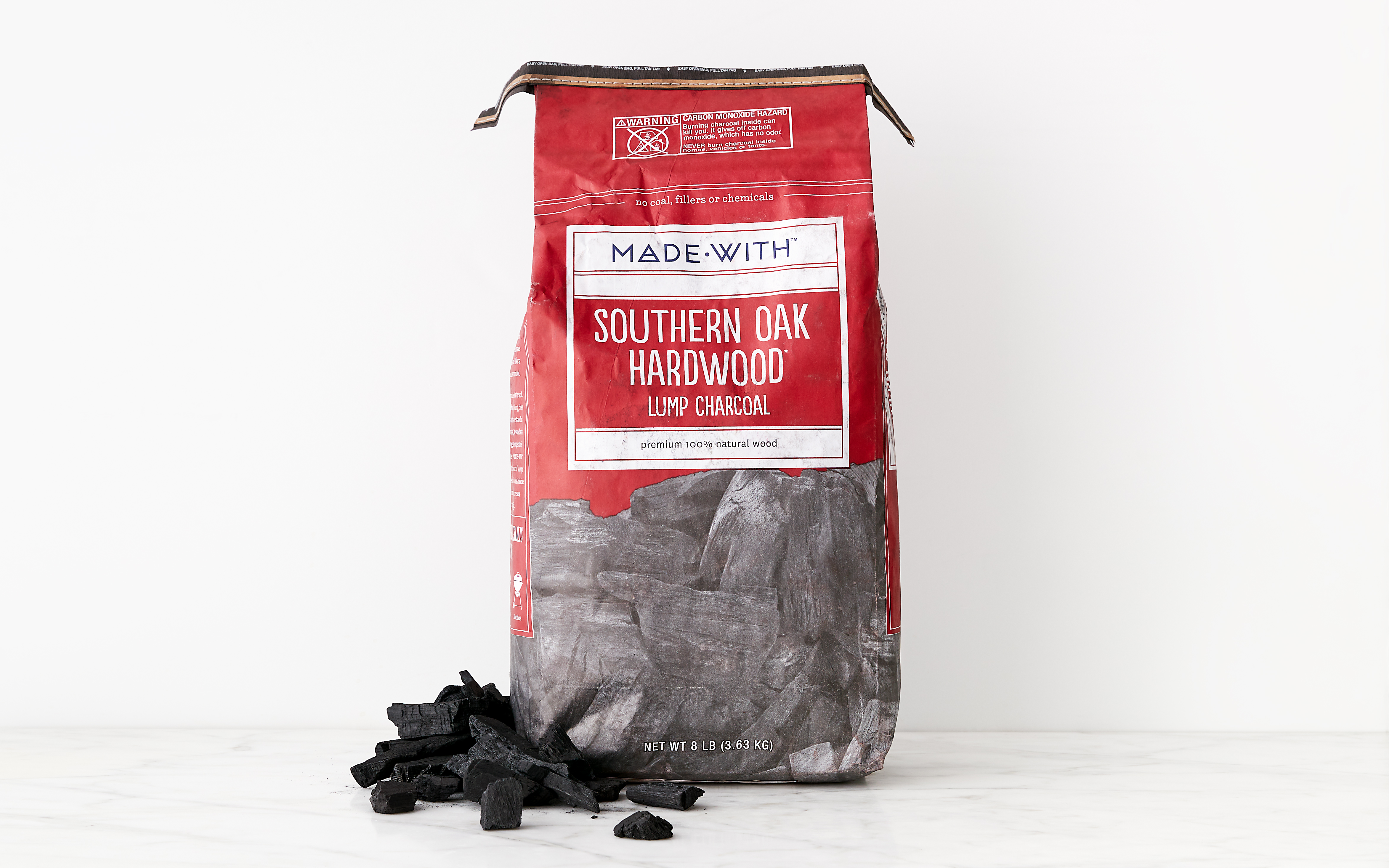 Southern Oak Hardwood Lump Charcoal 8.8 lb Made With Good Eggs