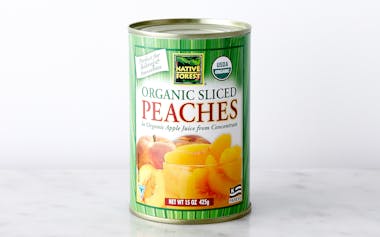 Organic Sliced Peaches