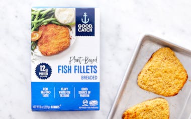 Plant-Based Breaded Crab Cakes