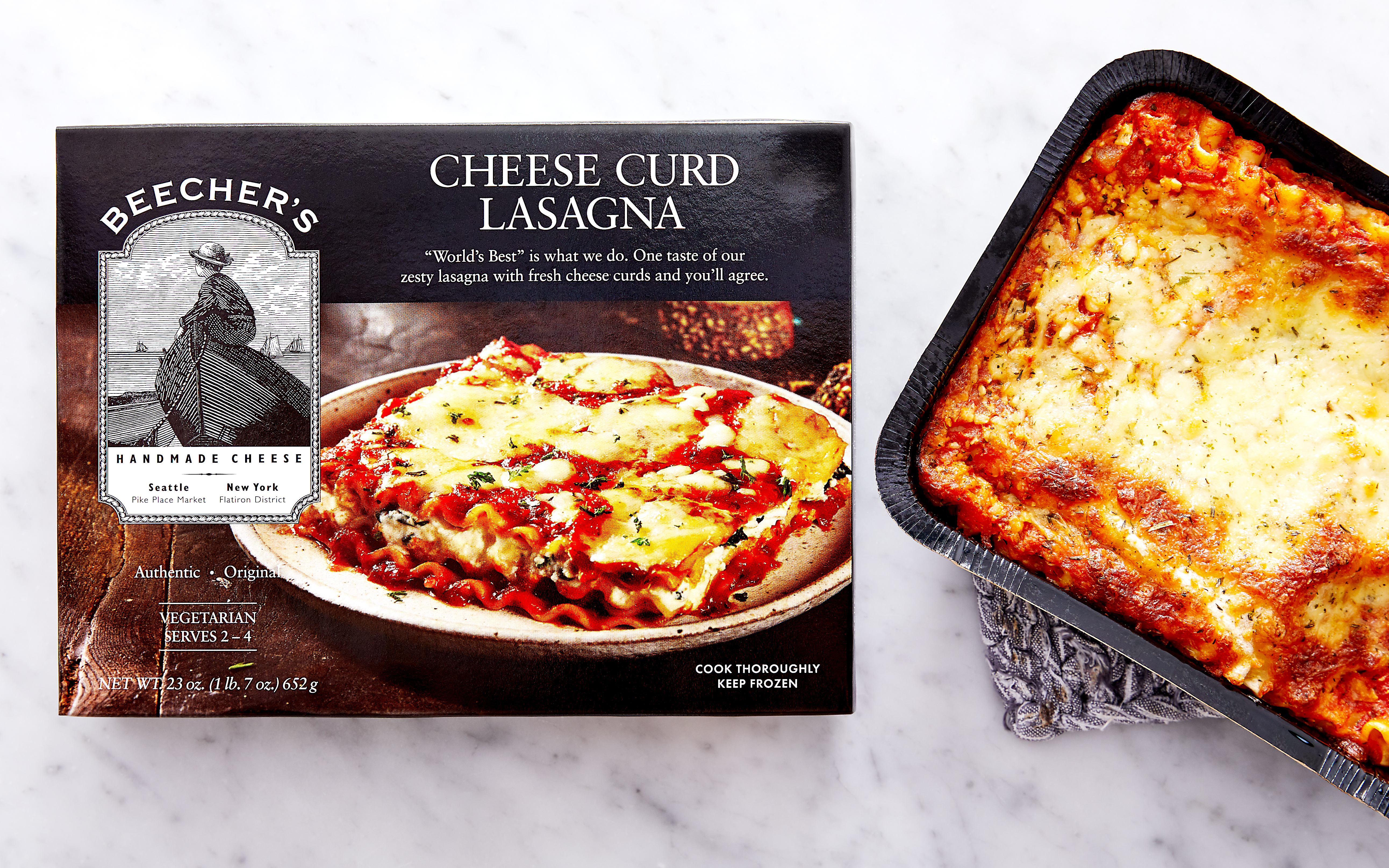 Cheese Curd Lasagna 24 oz Beecher's Handmade Cheese Good Eggs