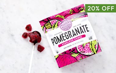 Organic Pomegranate Seedless Cubes