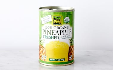 Organic Crushed Pineapple