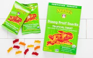 Organic Tropical Treat Bunny Fruit Snacks (Vegan)