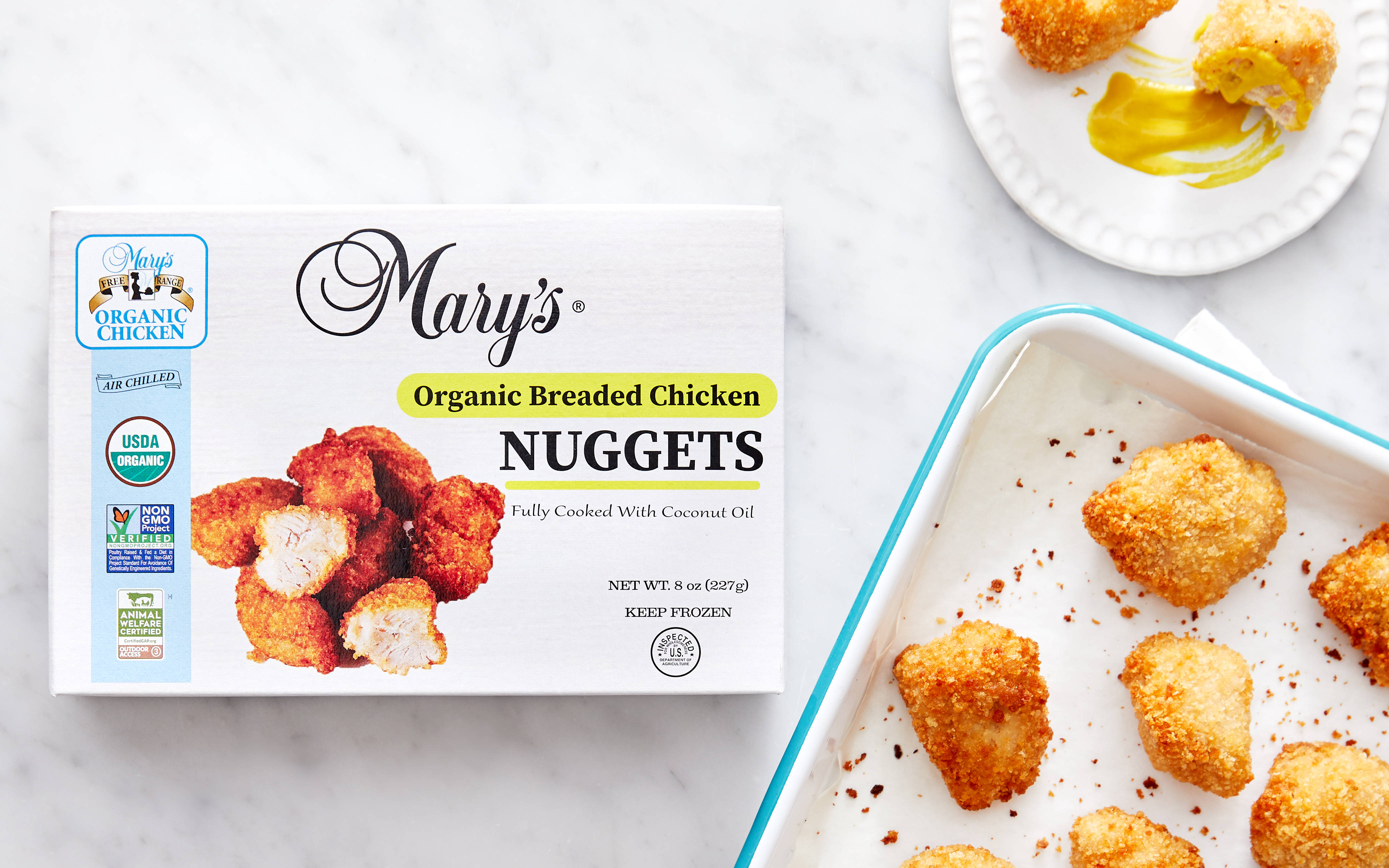 Organic Breaded Chicken Nuggets (Frozen)