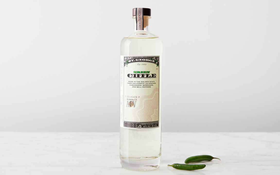 Green Chile Vodka St. Spirits SF Bay Good Eggs