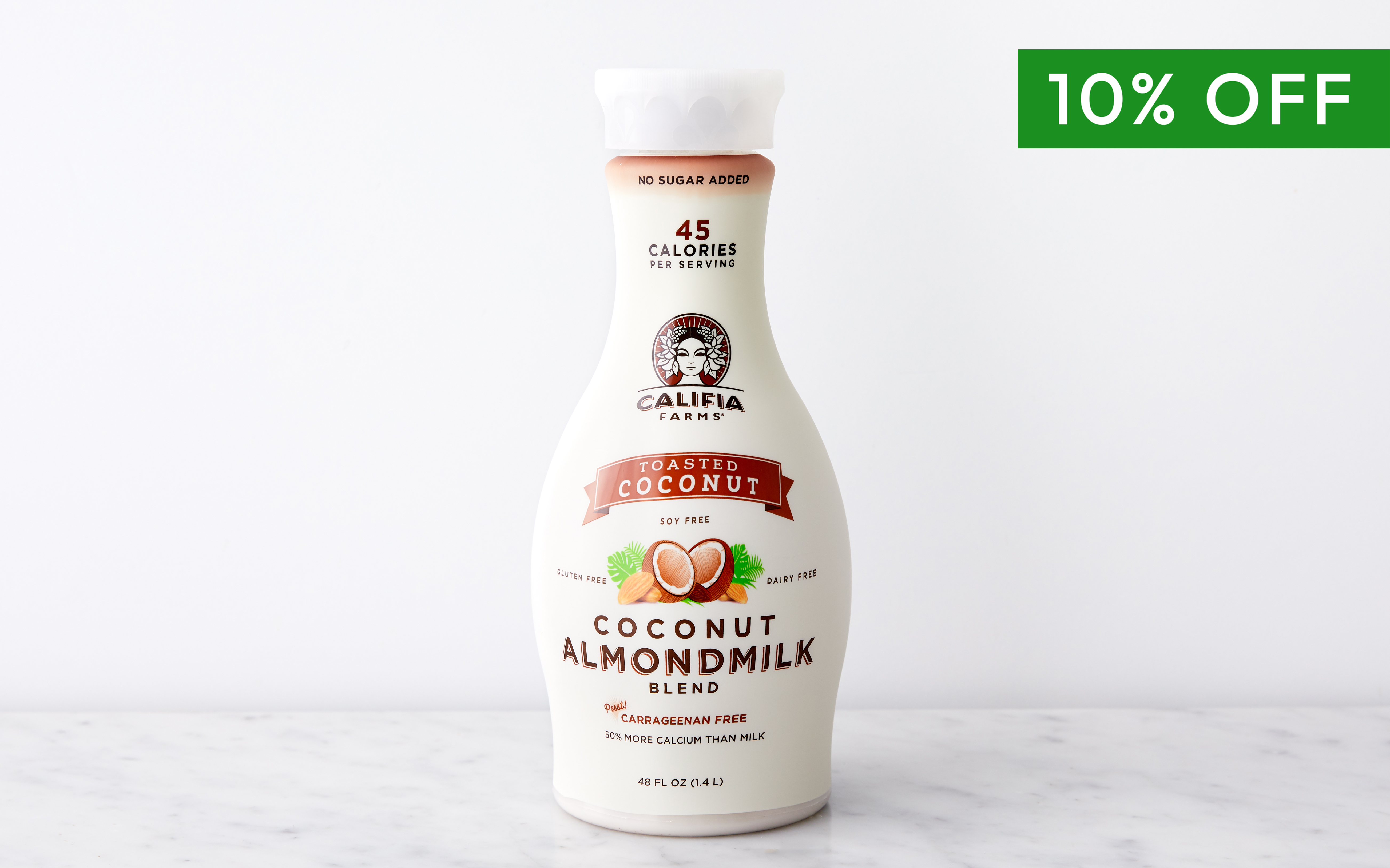 Toasted Coconut Almond Milk 48 fl oz Califia Farms Good Eggs