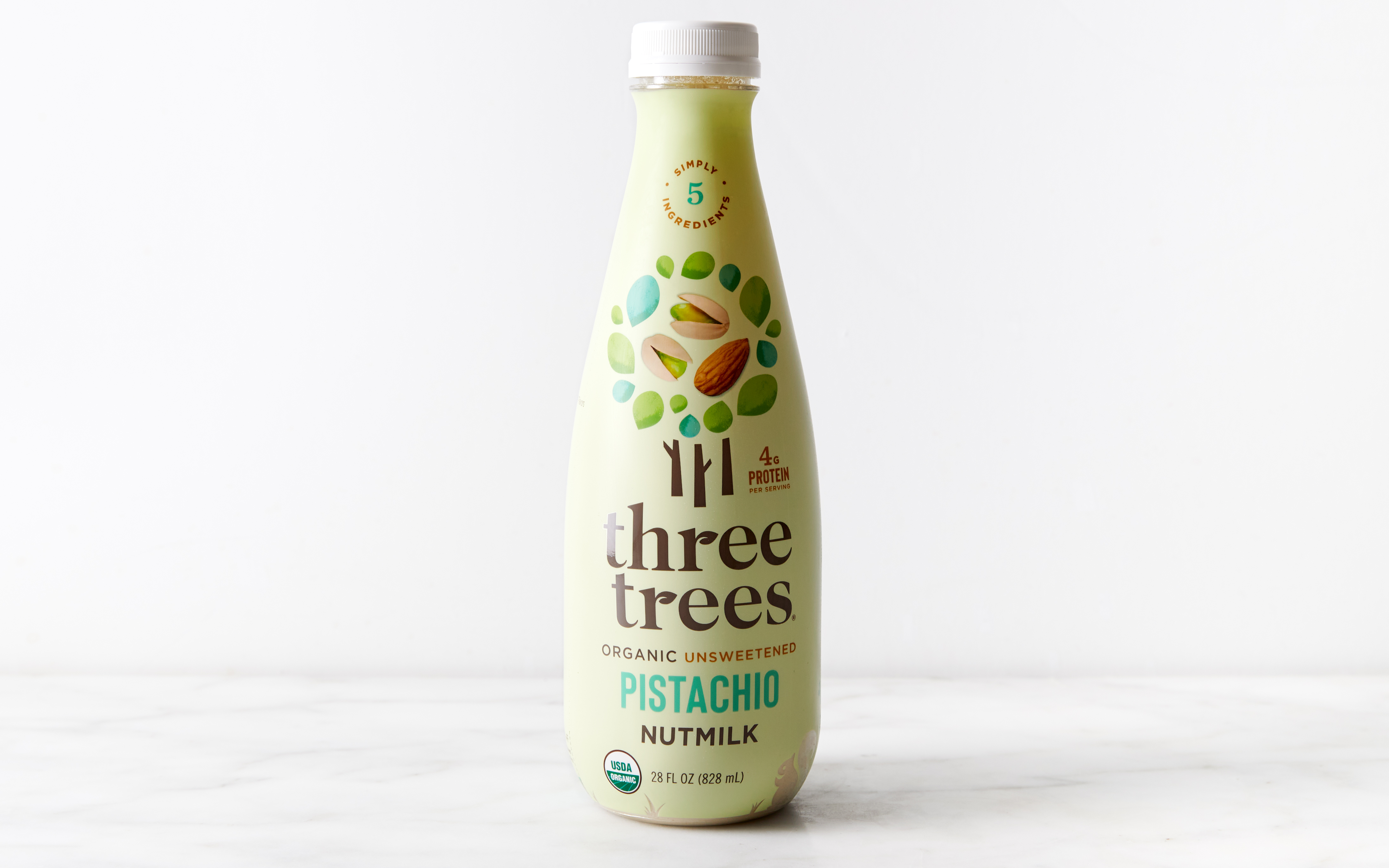 Organic Unsweetened Pistachio Nut Milk 28 fl oz Three Trees Good Eggs