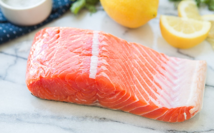 Wild King Salmon, 0.5 lb, One Ocean Seafood