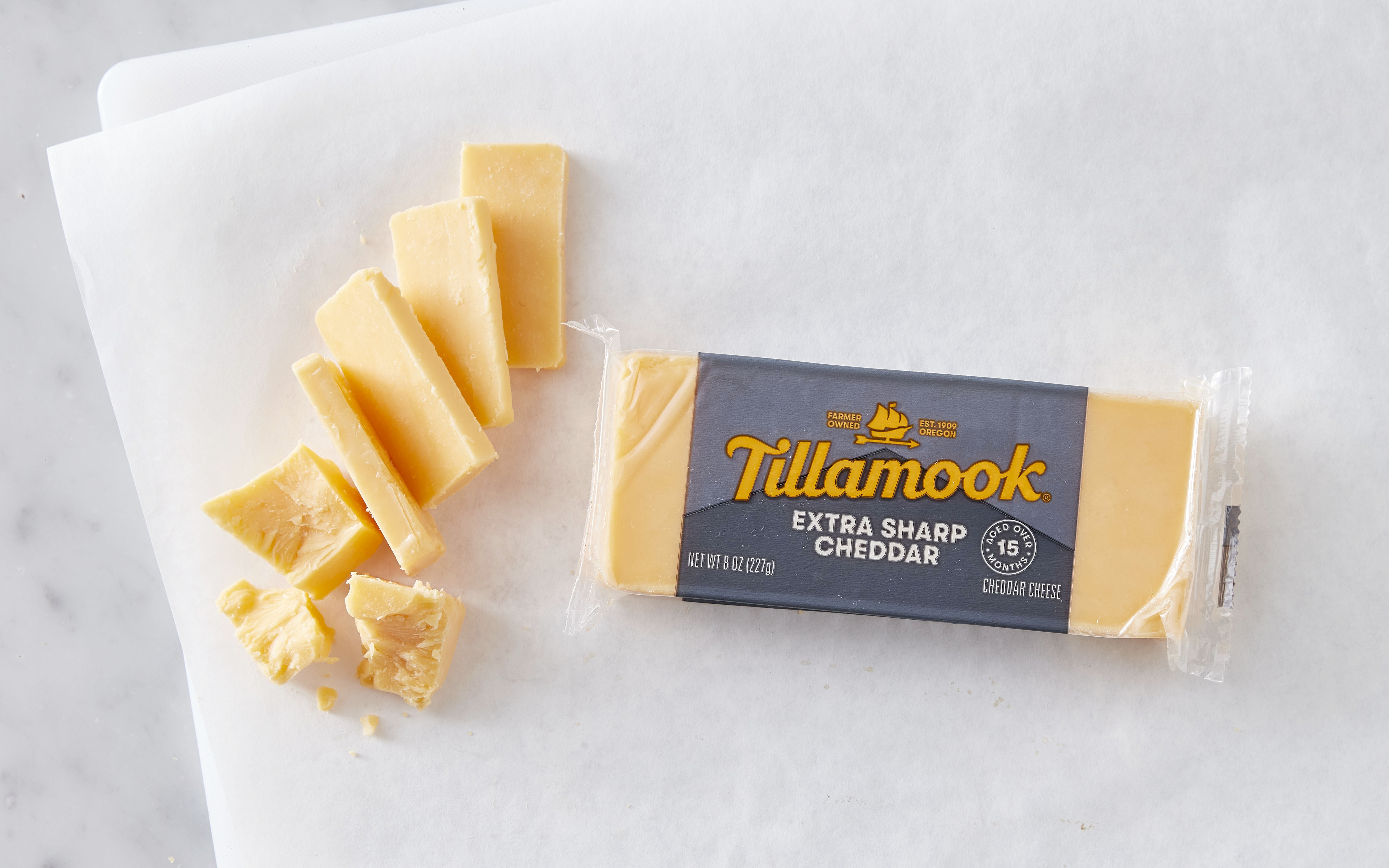 Extra Sharp Cheddar Cheese Block 8 oz Tillamook Good Eggs