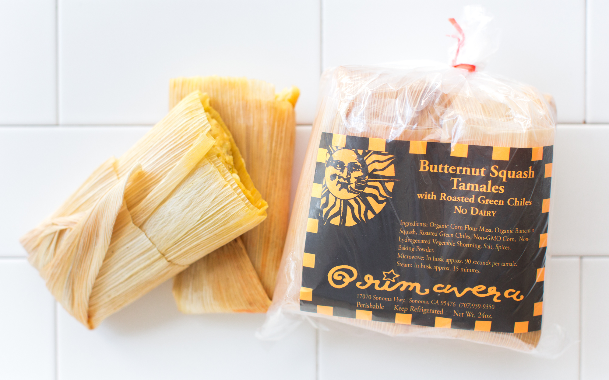Butternut Squash Tamales (Dairy Free) Primavera Good Eggs