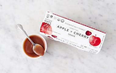 Organic Biodynamic Apple + Cherry Sauce