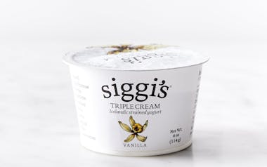 Vanilla Skyr Icelandic Strained Triple Cream Yogurt