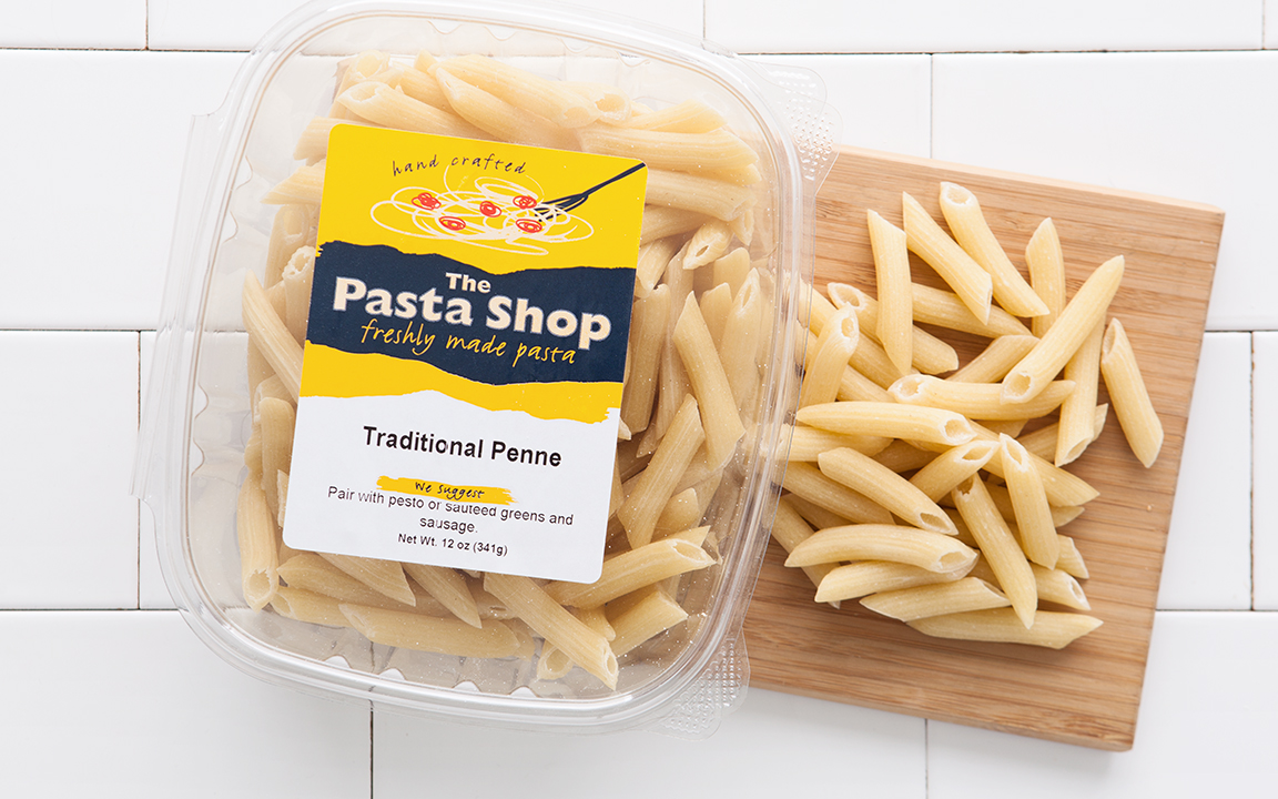 Packreate » Pasta Bag – Farfalle & Smart Label