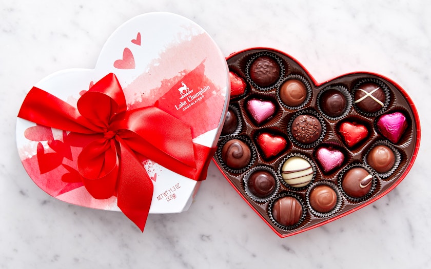 Lake Champlain Chocolates Celebration Heart Box